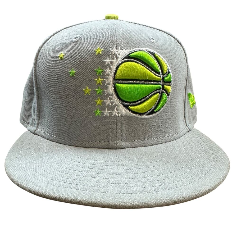 Orlando Magic New Era Snapback Storm Gray Neon/Lime NBA Hardwood Classic Hat